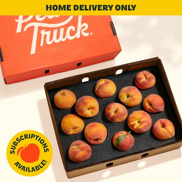 The Peach Truck Home Delivery - Fresh Box of 13 Peaches