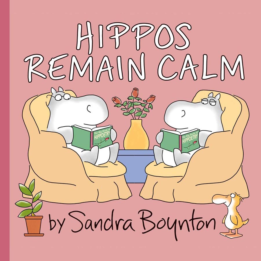 The cover of Hippos Remain Calm.