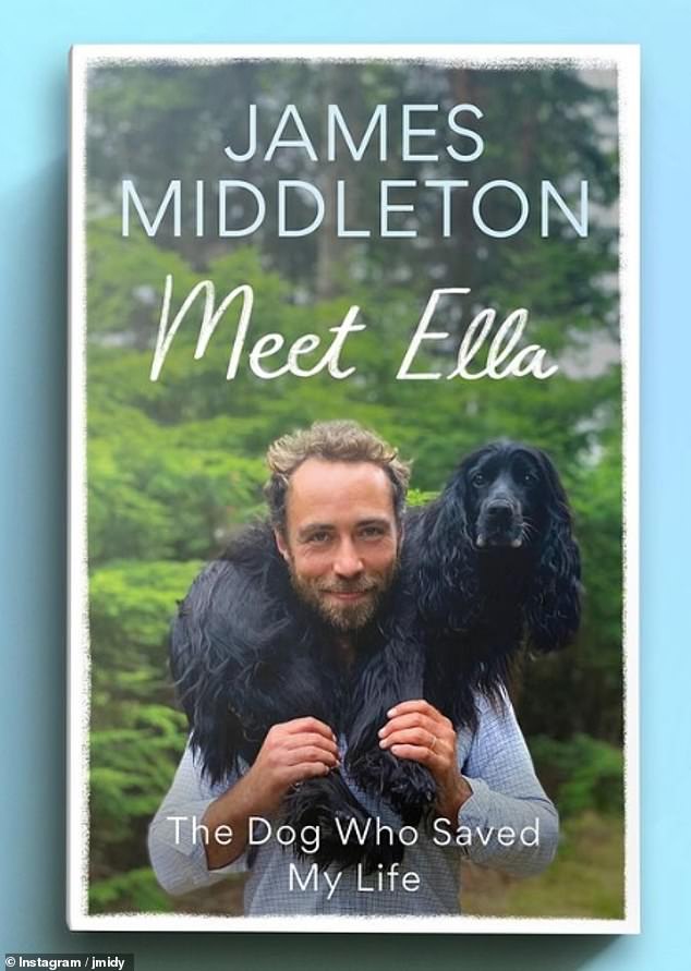 James sadly lost Ella last year after they spent 15 years together and has named his forthcoming memoir: Meet Ella: The Dog Who Saved My Life
