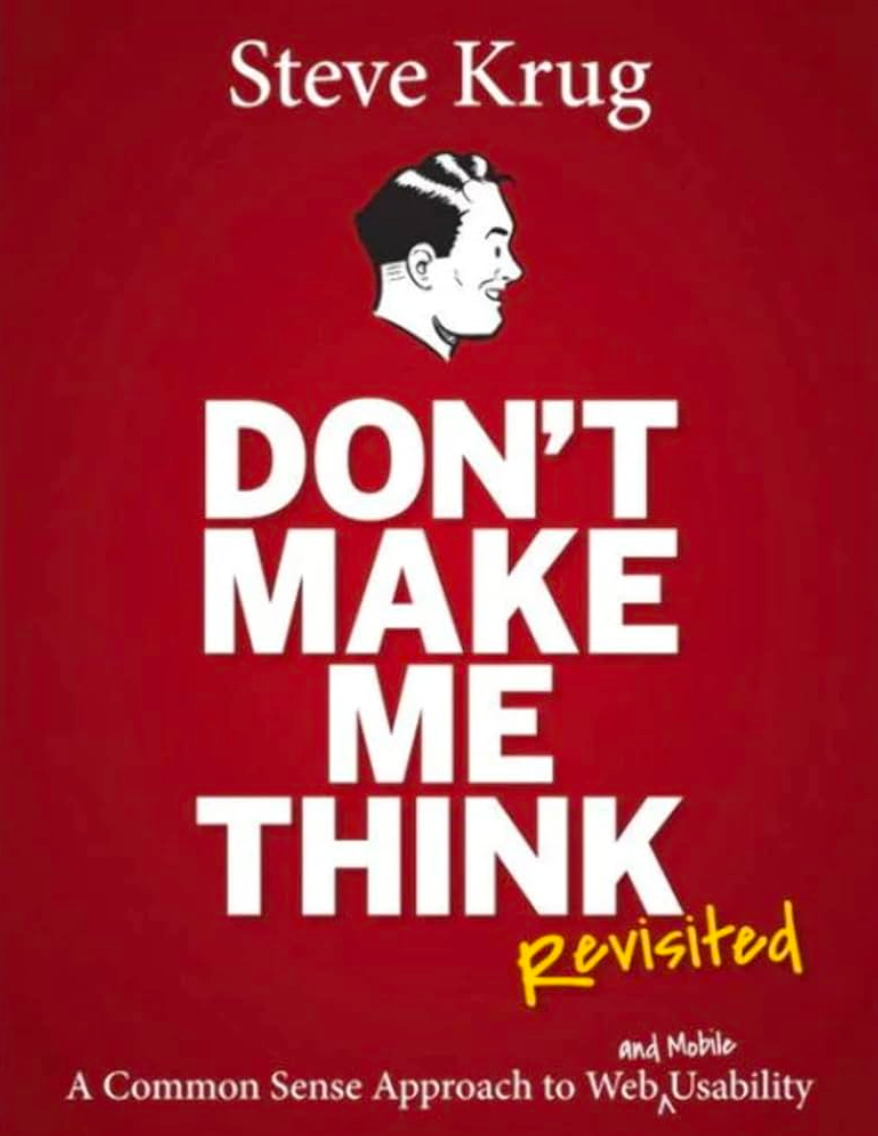 Don’t Make Me Think book cover