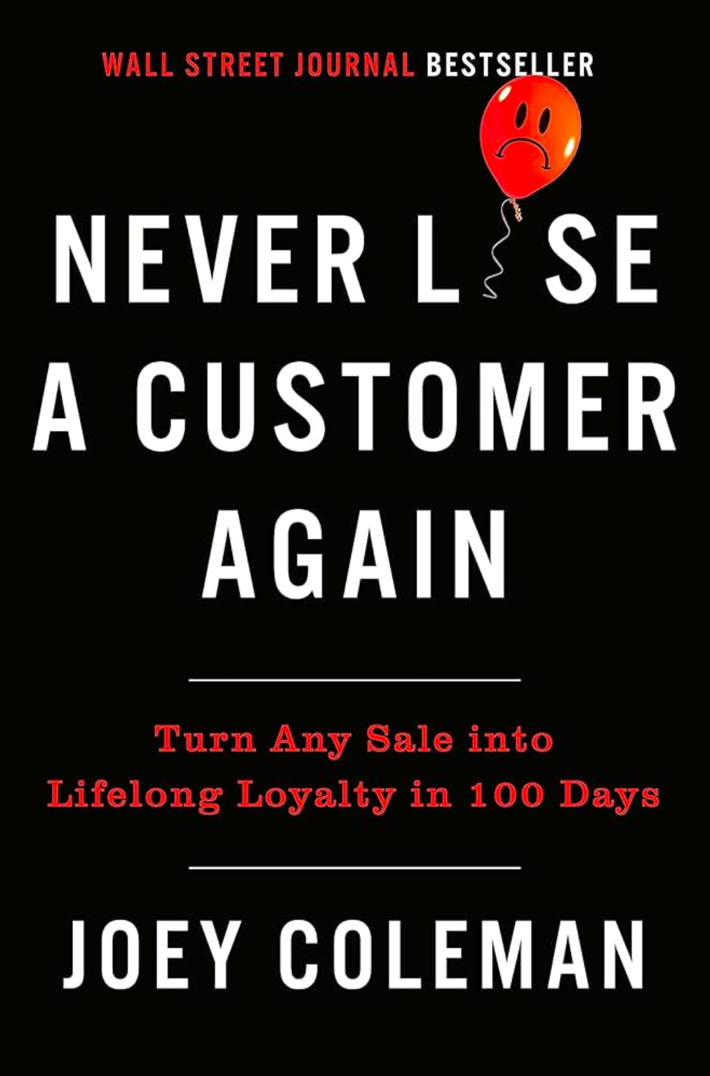 Never Lose a Customer Again book cover