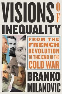 Visions of Inequality by Branko Milanovic book cover