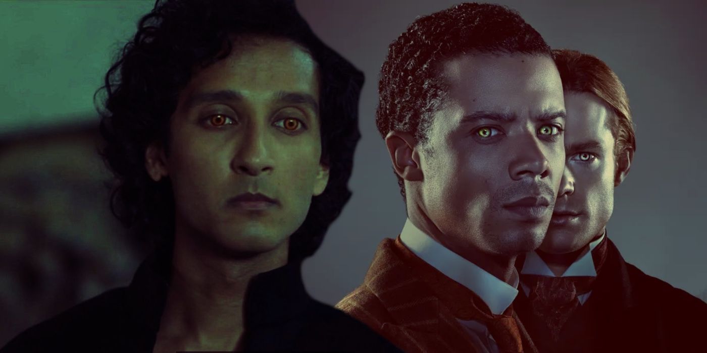 A composite image of characters from Interview with the Vampire