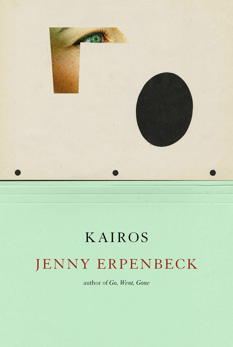 The cover to the novel Kairos, written by Jenny Erpenbeck, translated by Michael Hofmann