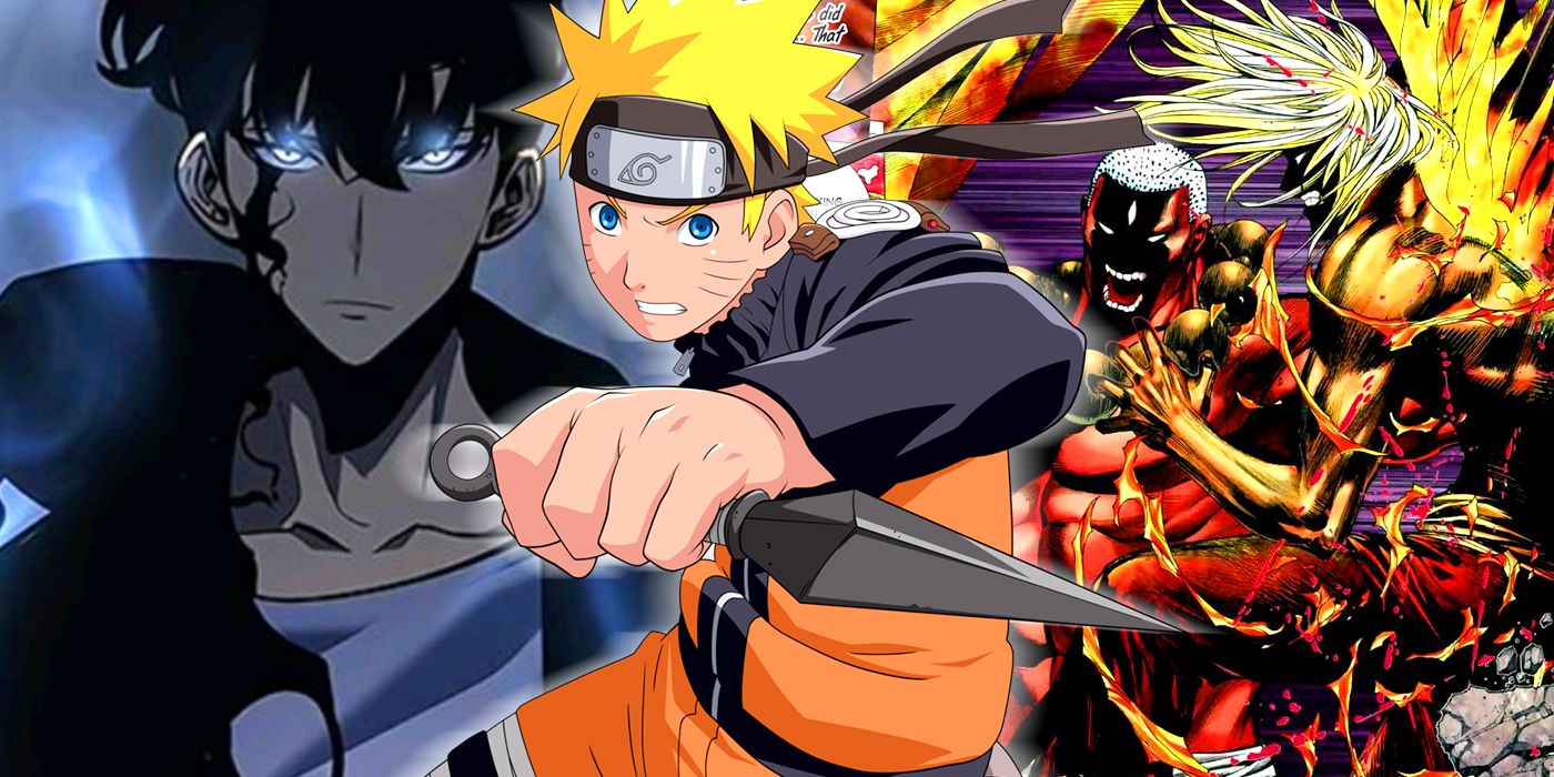 manhwa, manga and manhua featuring Naruto in the lead