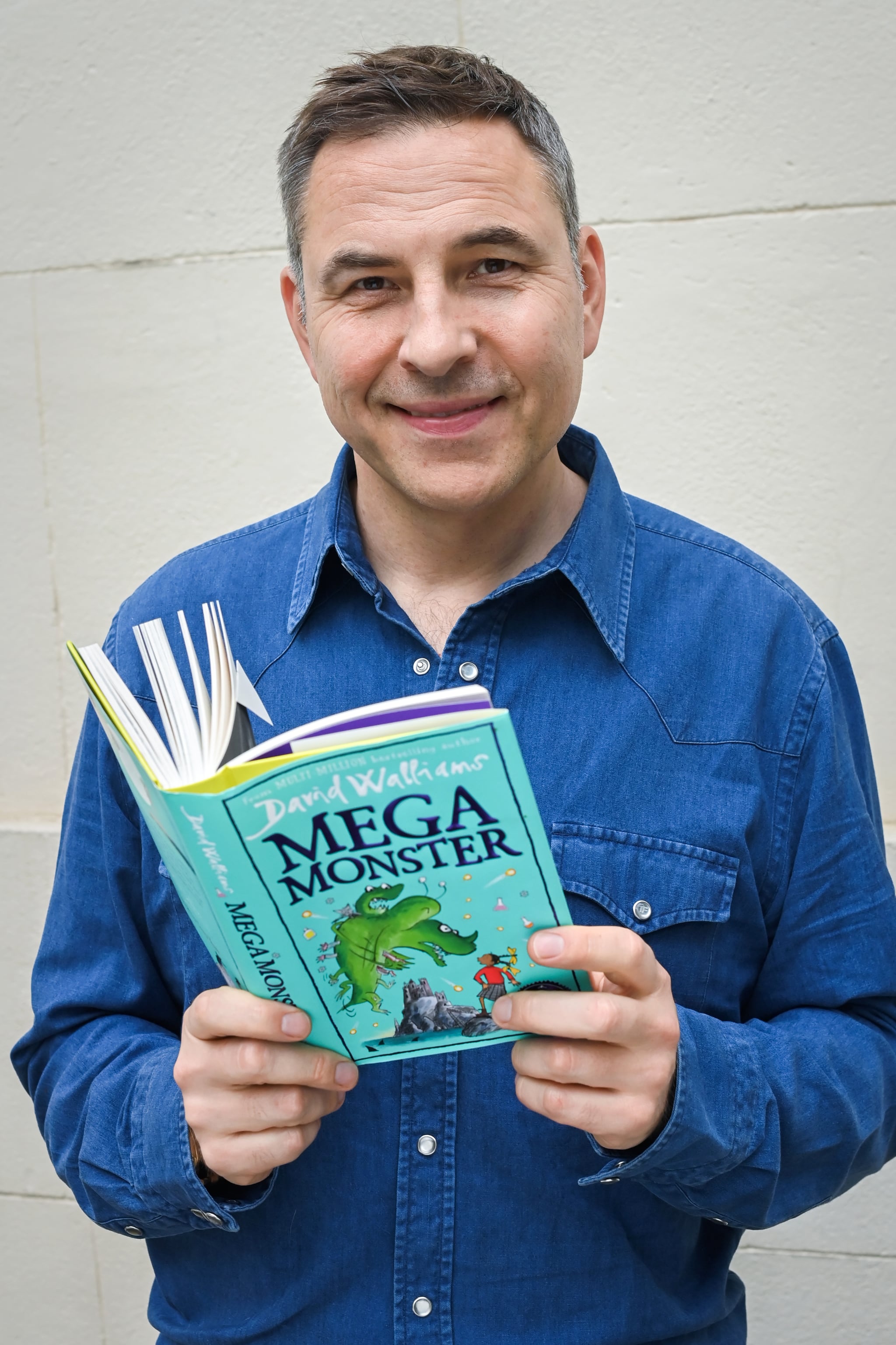 LONDON, ENGLAND - JULY 14: In this image released on July 14th, David Walliams poses to mark his book 