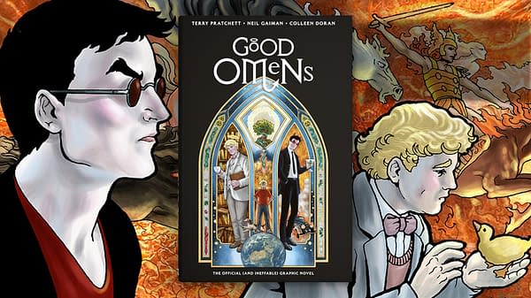 Good Omens Graphic Novel Later But Longer, Jumps From 164 To 200 Pages