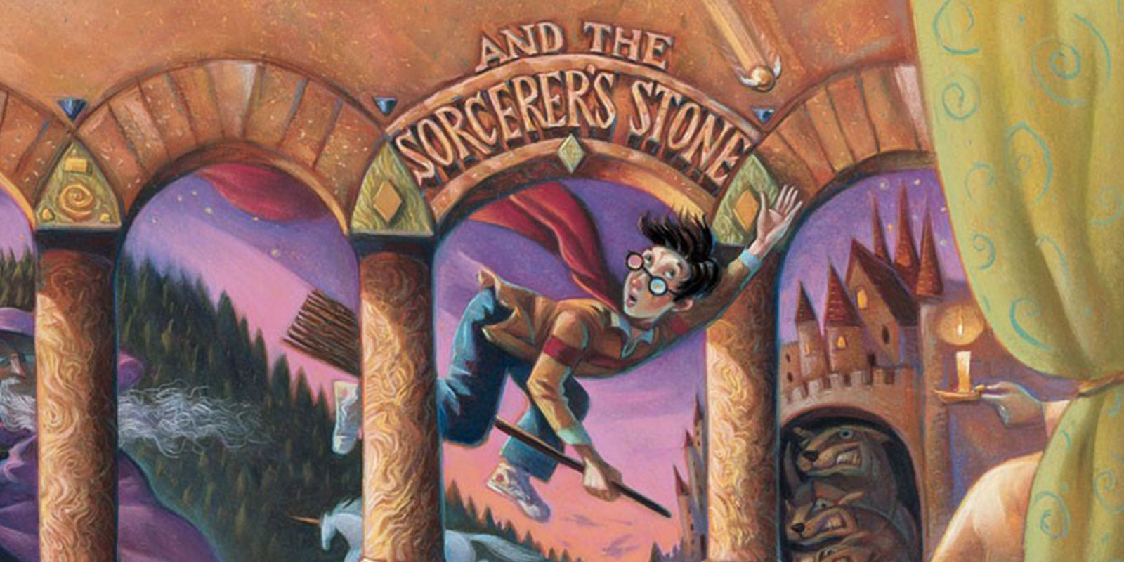Harry Potter Sorcerer's Stone Book Cover