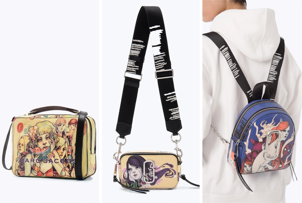 Bags from the Lauren Tsai and Marc Jacobs collaboration.