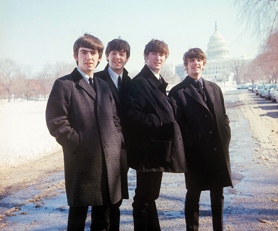 The Beatles, from left: George Harrison, Paul McCartney, John Lennon and Ringo Starr.
