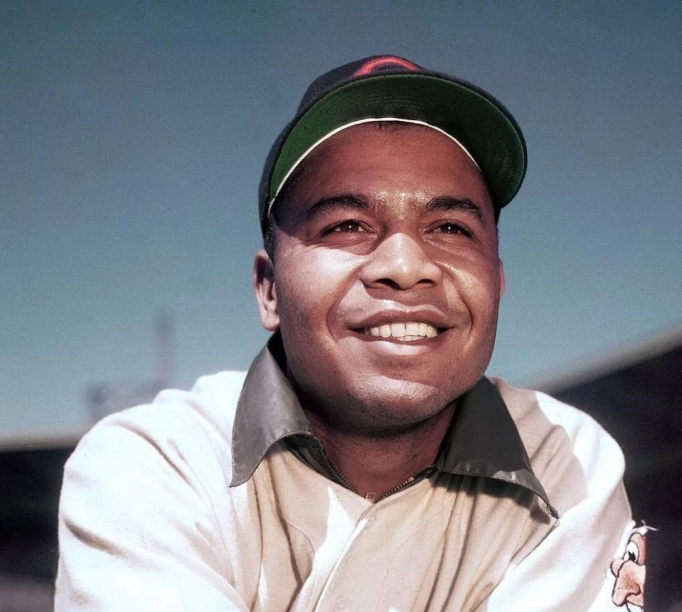 Larry Doby broke the AL's color barrier in 1947 when he became a player with the Cleveland Indians [Margaret Reardon]
